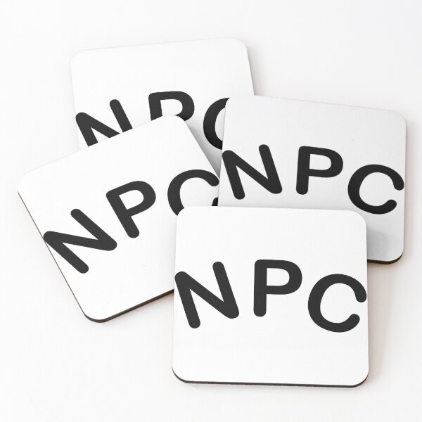 Item preview, NPC non playable character black text designed and sold by TheBlindBandit-.