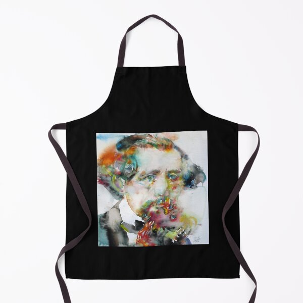 Item preview, CHARLES DICKENS - watercolor portrait.3 designed and sold by condon-alanex.