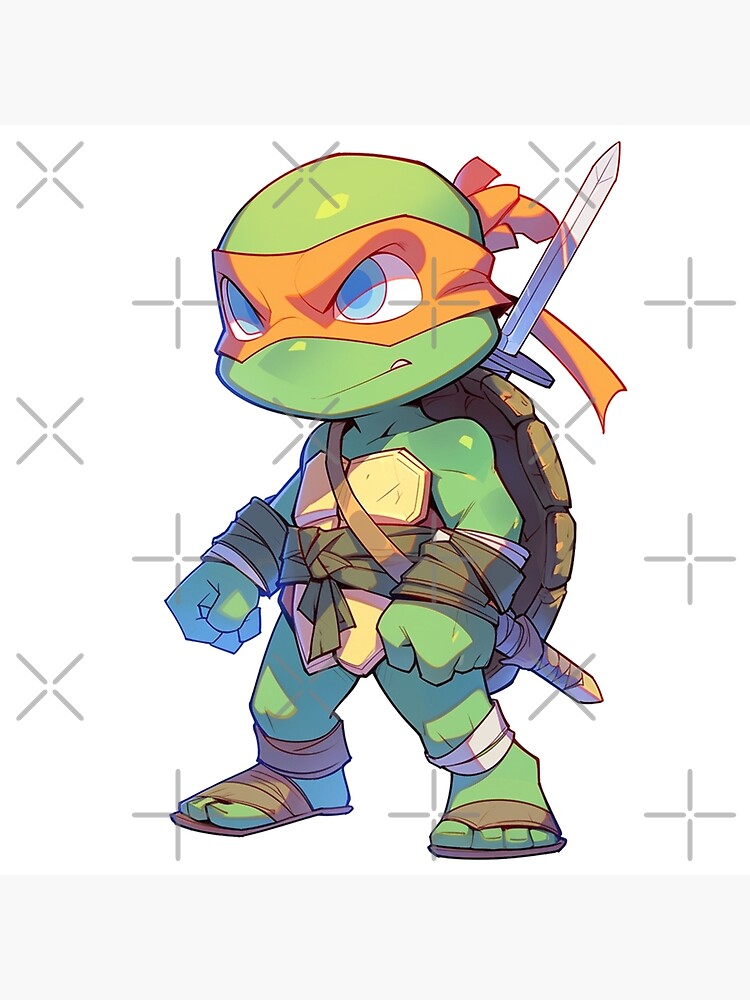 tortuga de guerra chibi