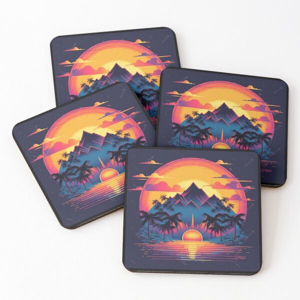 Item preview, Retro Sunset Rays Wavy designed and sold by wacykcyril8.