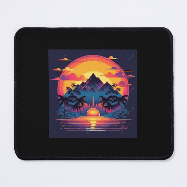 Item preview, Retro Sunset Rays Wavy designed and sold by wacykcyril8.