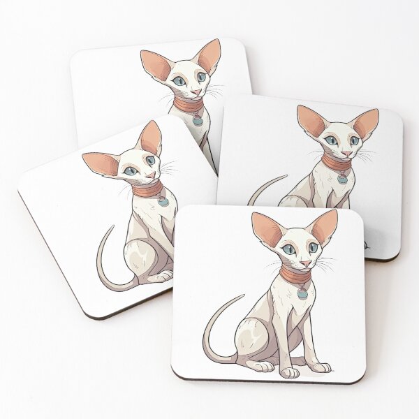 Item preview, Fun Corps: Oriental Shorthair Cartoon Art - Playful & Creative designed and sold by DooodleGod.