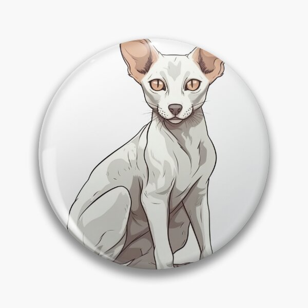 Item preview, Oriental Shorthair Smart Cat Design: Funny Cartoon Illustration + Playful Wit! designed and sold by DooodleGod.