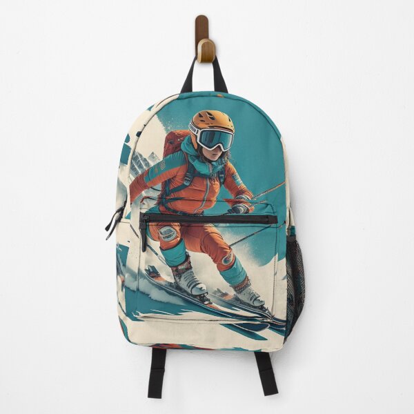 Item preview, Retro ski print ilustration designed and sold by judyharriss.