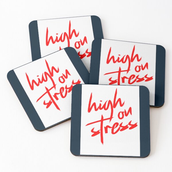 Item preview, High on Stress Baseball ¾ Sleeve(3) designed and sold by chodog2.