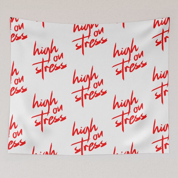 Item preview, High on Stress Baseball ¾ Sleeve(3) designed and sold by chodog2.