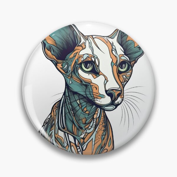 Artikelvorschau, FuturCat - The High-Tech Shorthair with Sleek German Pointer-Inspired Design entworfen und verkauft von DooodleGod.