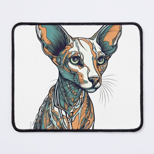 Artikelvorschau, FuturCat - The High-Tech Shorthair with Sleek German Pointer-Inspired Design entworfen und verkauft von DooodleGod.