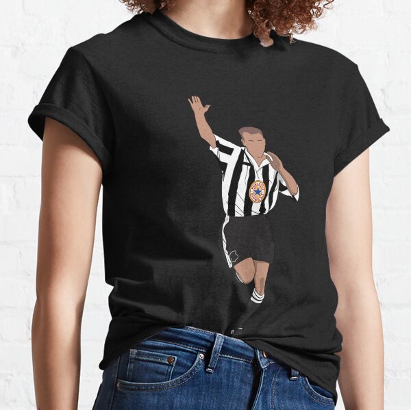 : Alan Shearer Newcastle Graphic Signature T-Shirt (Black) :  Sports & Outdoors