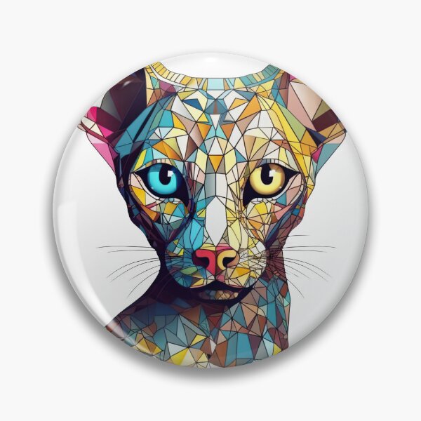Artikelvorschau, Finesse Designs: Oriental Shorthair Geometric Art for Wildcard entworfen und verkauft von DooodleGod.