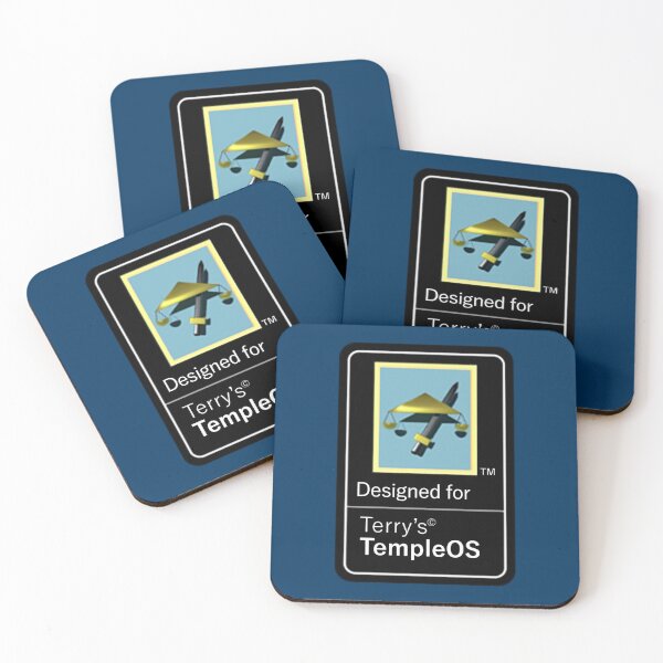 Item preview, Designed for TempleOS designed and sold by golyukdrte.