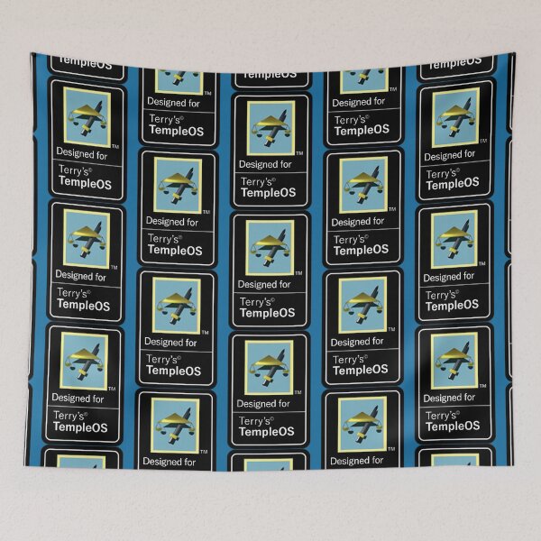 Item preview, Designed for TempleOS designed and sold by golyukdrte.