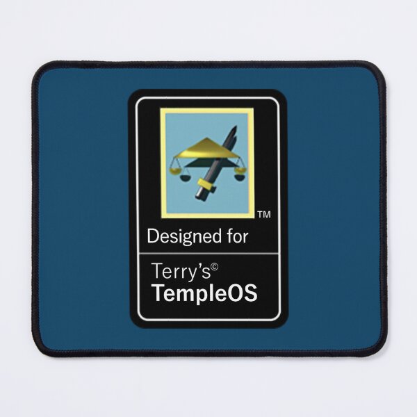 Item preview, Designed for TempleOS designed and sold by golyukdrte.