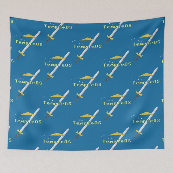 Item preview, TempleOs Gold Terry A Davis Memorial Active  designed and sold by golyukdrte.