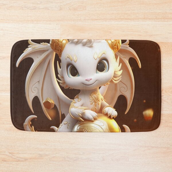 Item preview, baby gold celestial dragon with wings designed and sold by EvelynRuthe.