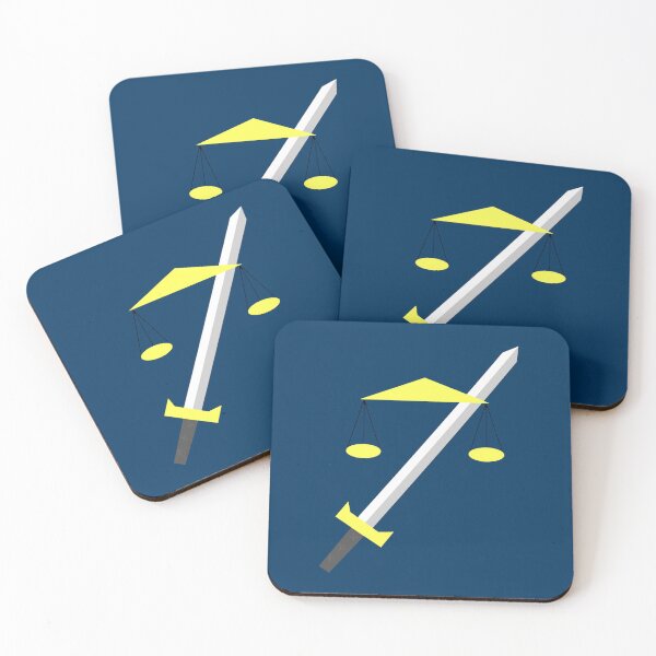 Item preview, TempleOS HD minimalist logo libra and sword designed and sold by golyukdrte.