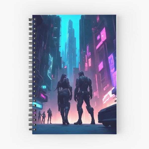 Item preview, Tech Noir Hunters designed and sold by NinthPortal.