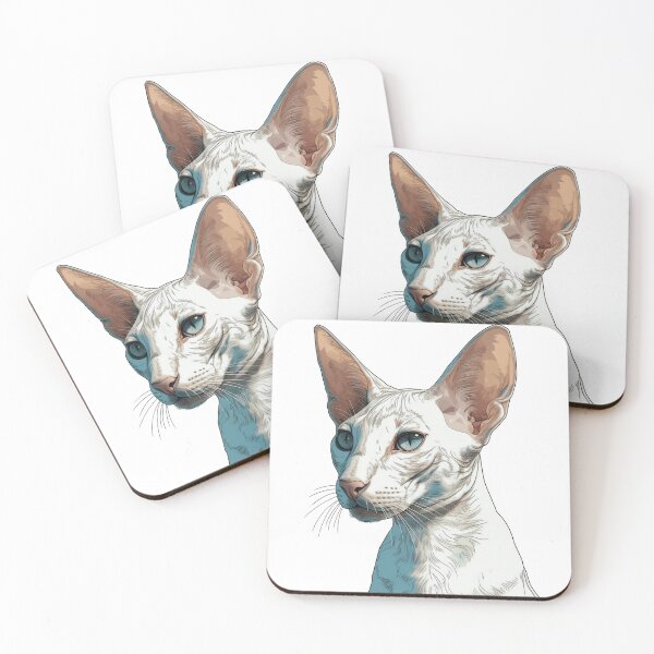 Item preview, Oriental Fastcat Realistic Photo Print - Sleek & Agile Breed Eye Candy designed and sold by DooodleGod.