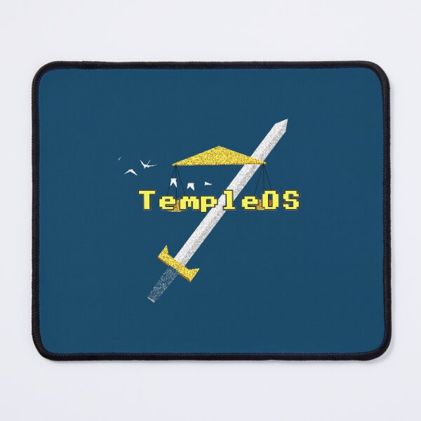 Item preview, TempleOS Logo Pure designed and sold by golyukdrte.
