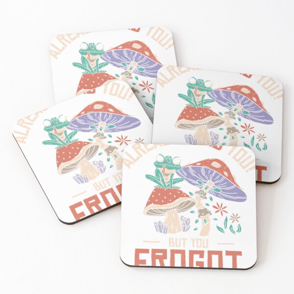 Item preview, Frog Mushroom Witty Hilarious Pun  designed and sold by ScottieMarks.