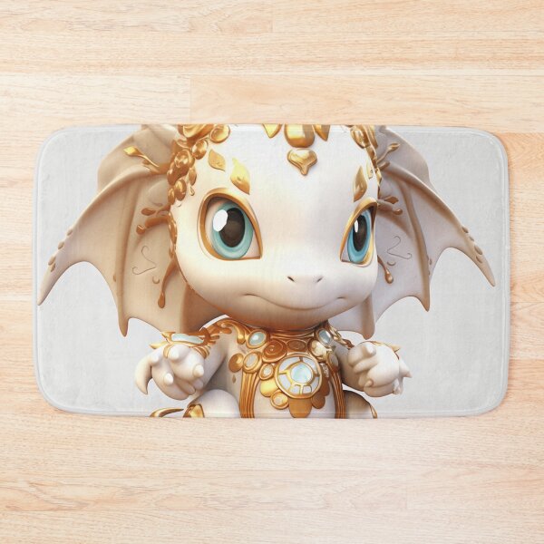 Item preview, baby gold and white celestial dragon designed and sold by EvelynRuthe.
