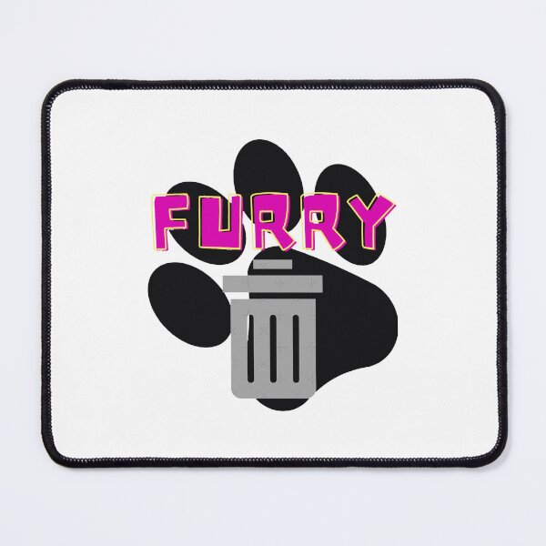 Item preview, Furry Trash Graphic Gay LGBT Furry Pride - Pink Retro designed and sold by jeffer-lizzett.