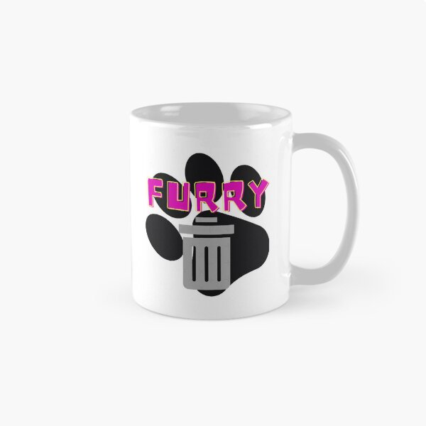 Item preview, Furry Trash Graphic Gay LGBT Furry Pride - Pink Retro designed and sold by jeffer-lizzett.