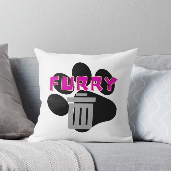 Item preview, Furry Trash Graphic Gay LGBT Furry Pride - Pink Retro designed and sold by jeffer-lizzett.
