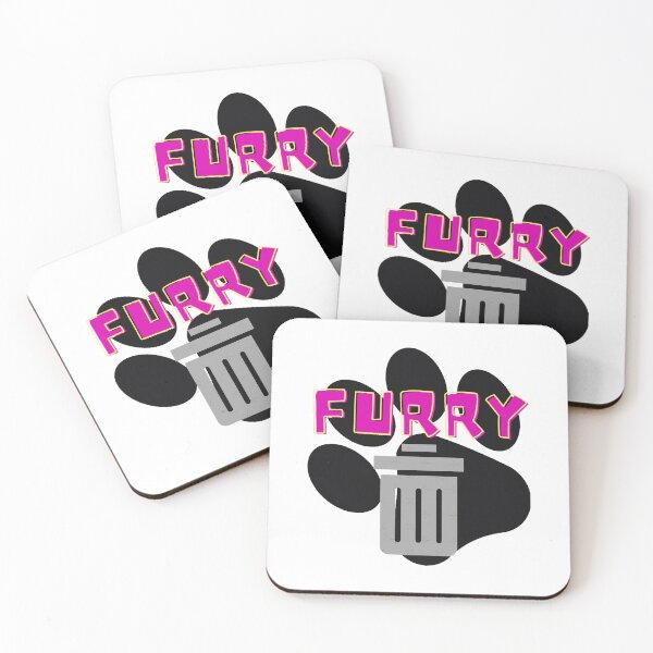 Item preview, Furry Trash Graphic Gay LGBT Furry Pride - Pink Retro designed and sold by jeffer-lizzett.