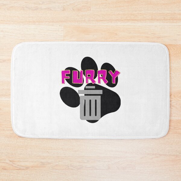 Item preview, Furry Trash Graphic Gay LGBT Furry Pride - Pink Retro designed and sold by jeffer-lizzett.