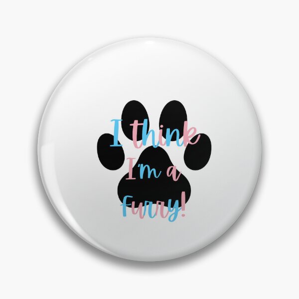 Item preview, I Think I_amp_39_m a Furry! Graphic - Trans Colors designed and sold by jeffer-lizzett.