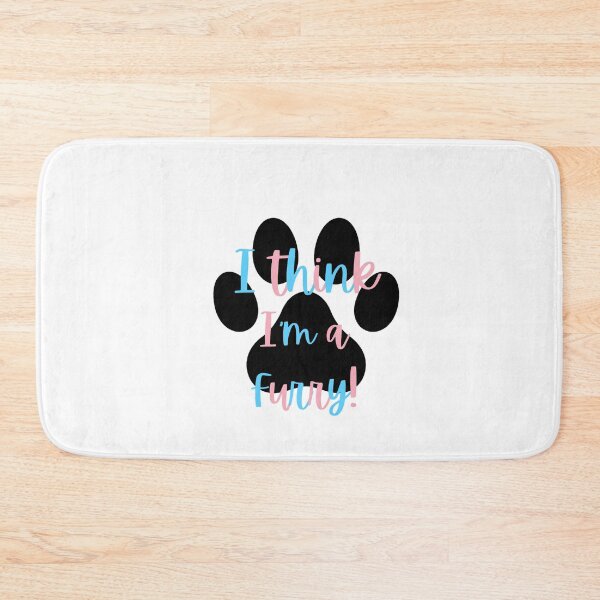 Item preview, I Think I_amp_39_m a Furry! Graphic - Trans Colors designed and sold by jeffer-lizzett.