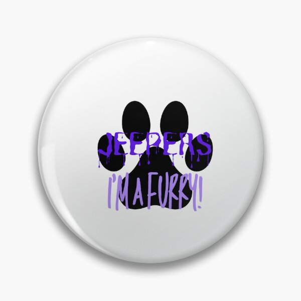 Item preview, Jeepers I_amp_39_m a Furry! Graphic - Purple designed and sold by jeffer-lizzett.