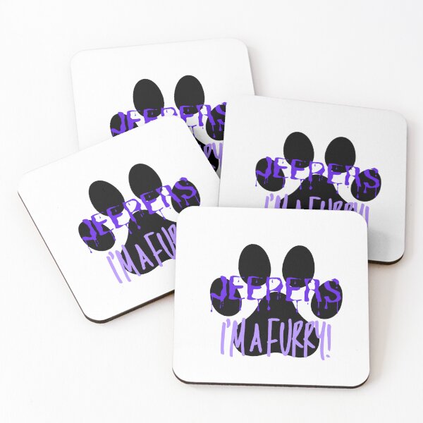 Item preview, Jeepers I_amp_39_m a Furry! Graphic - Purple designed and sold by jeffer-lizzett.