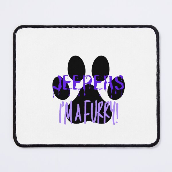 Item preview, Jeepers I_amp_39_m a Furry! Graphic - Purple designed and sold by jeffer-lizzett.