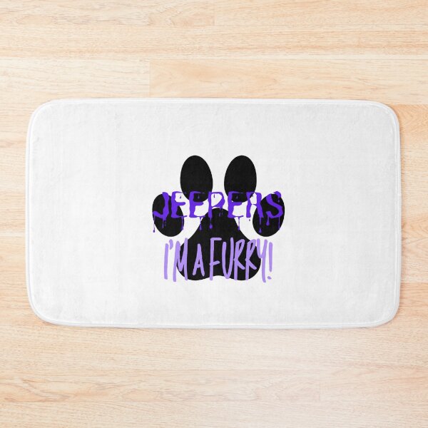 Item preview, Jeepers I_amp_39_m a Furry! Graphic - Purple designed and sold by jeffer-lizzett.