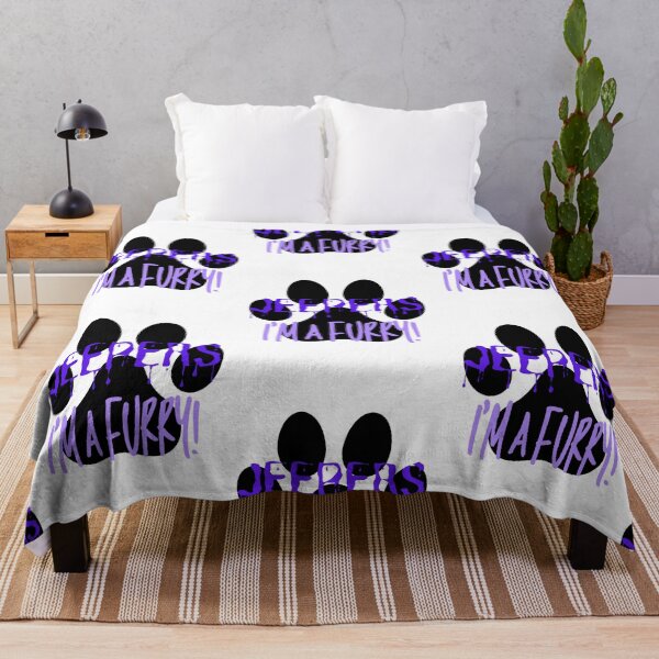Item preview, Jeepers I_amp_39_m a Furry! Graphic - Purple designed and sold by jeffer-lizzett.