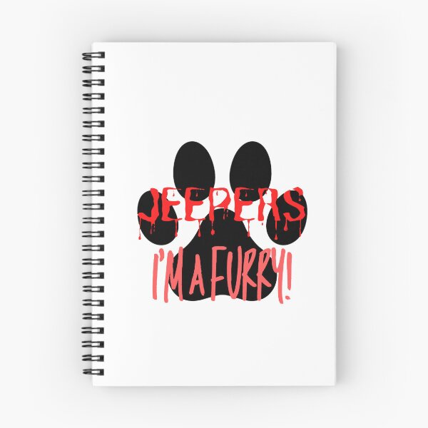 Item preview, Jeepers I_amp_39_m a Furry! Graphic - Red designed and sold by jeffer-lizzett.