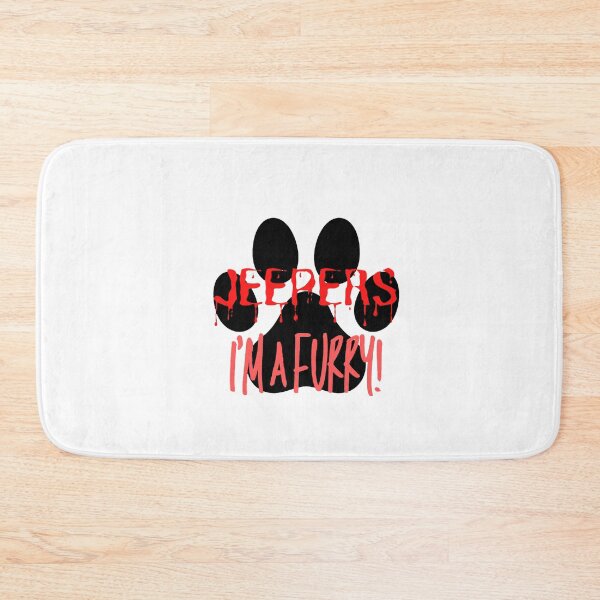 Item preview, Jeepers I_amp_39_m a Furry! Graphic - Red designed and sold by jeffer-lizzett.