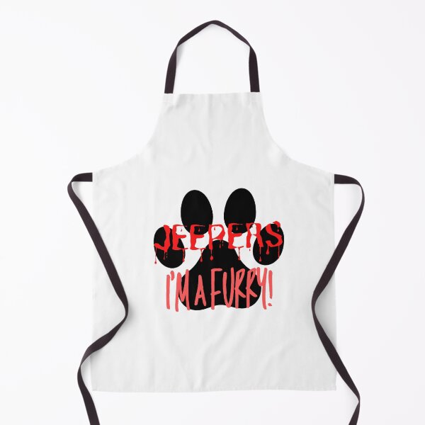 Item preview, Jeepers I_amp_39_m a Furry! Graphic - Red designed and sold by jeffer-lizzett.