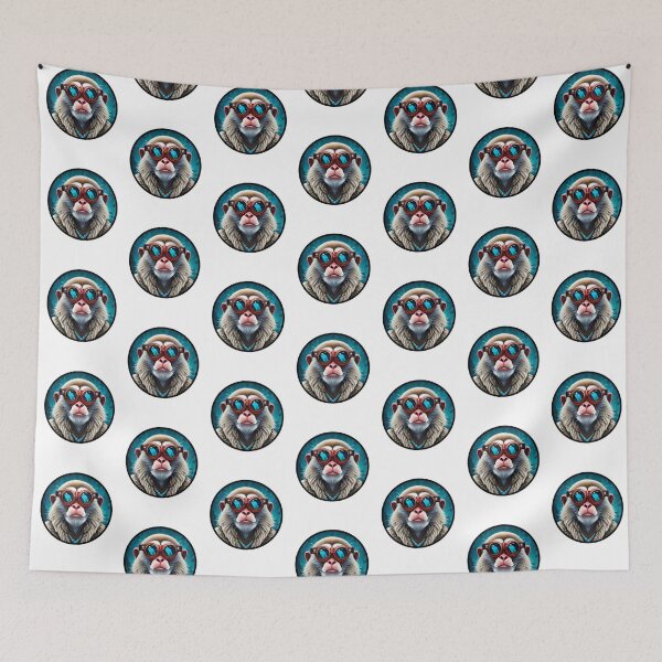 Item preview, Cool Monkey with Glasses designed and sold by gillys.