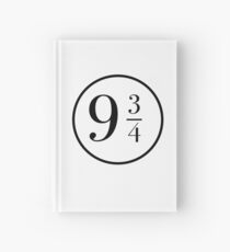 9 3/4 at Kings Cross Hardcover Journal