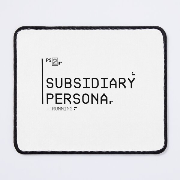 Item preview, PersonaliTees: Subsidiary Persona (Black) designed and sold by PROPARTEE.