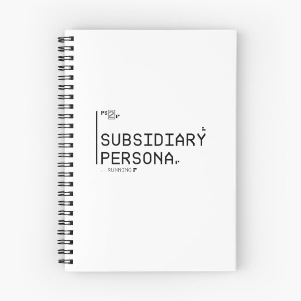 Item preview, PersonaliTees: Subsidiary Persona (Black) designed and sold by PROPARTEE.