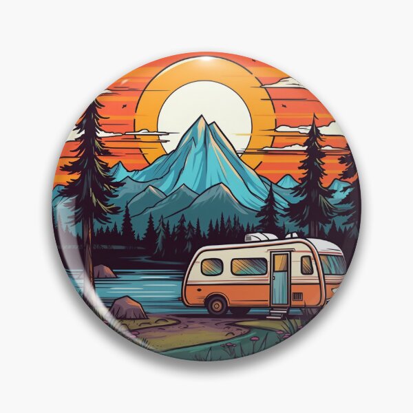 Item preview, Summer Camp Vanlife Hiking designed and sold by BobilandStore.
