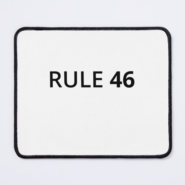 Item preview, Rule 46 designed and sold by jeffer-lizzett.