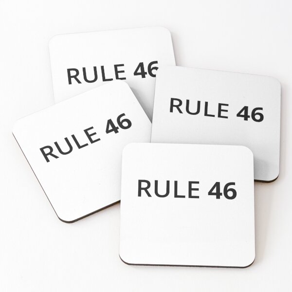 Item preview, Rule 46 designed and sold by jeffer-lizzett.