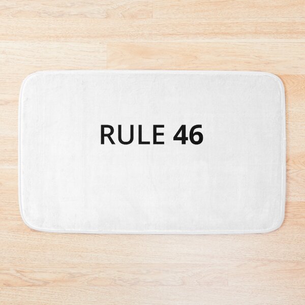 Item preview, Rule 46 designed and sold by jeffer-lizzett.