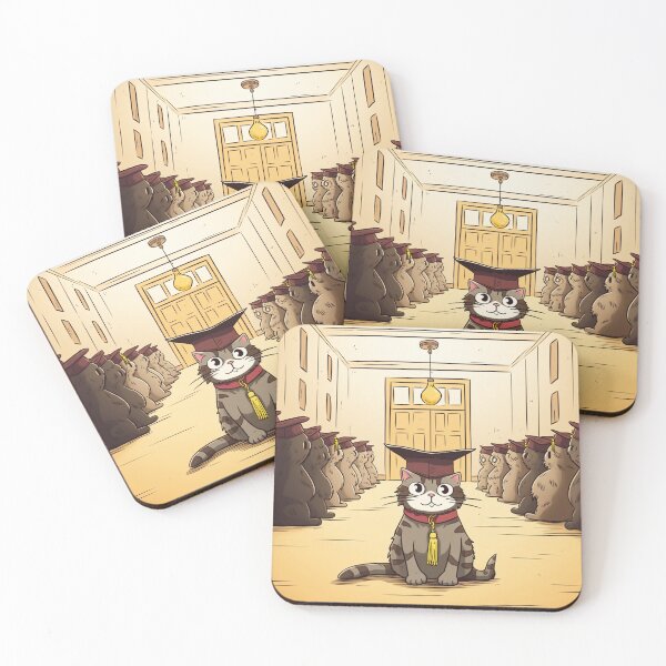 Item preview, cat convocation ceremony  designed and sold by EvelynRuthe.