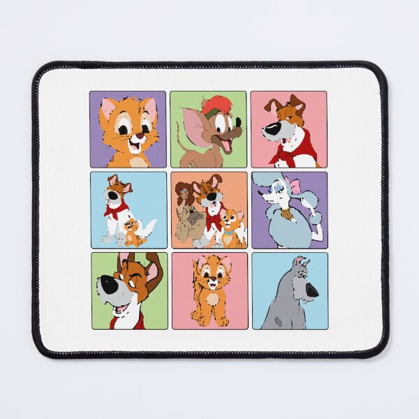 Item preview, Oliver and Dodger multiple squares designed and sold by wiles-wenonza.